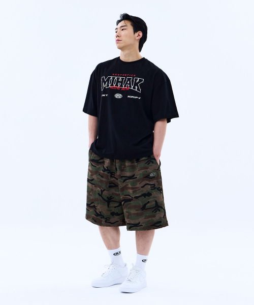 Бермуды камуфляж с металлическим лого (CAMO)