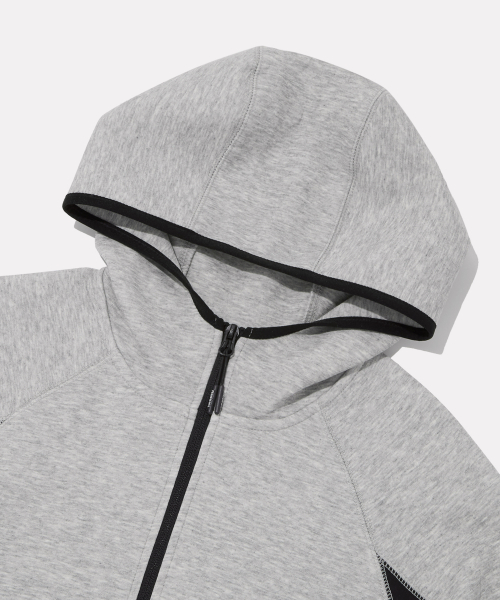 Худи на молнии Scuba - Dark Gray / 100240313