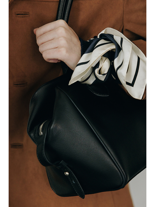 SOFT FRAME SHOULDER BAG чёрный