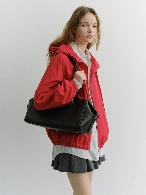 SOFT FRAME SHOULDER BAG чёрный