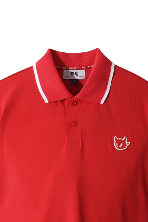 [Athletic] Men Rib Collar WAACKY Polo WTTCA25508REX