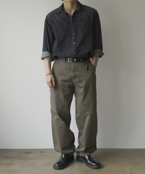 PETER CT LINE DOUBLE POCKET PANTS #1