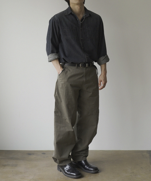 PETER CT LINE DOUBLE POCKET PANTS #1