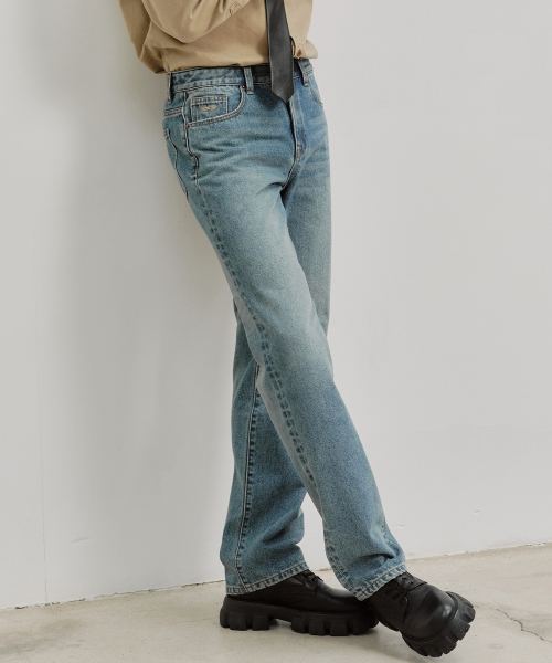 ESSENTIAL M58 STRAIGHT GREEN CAST MID BLUE