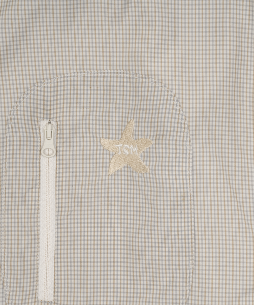TCM starfish mini check windstopper (beige)