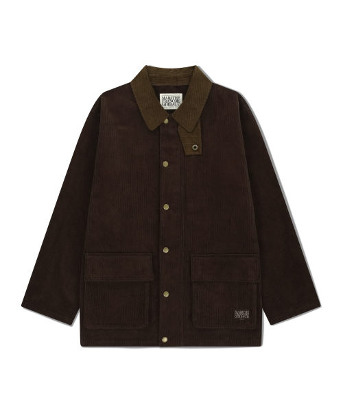 CORDUROY HUNTING JACKET brown
