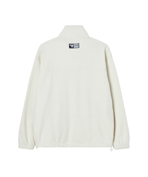 FLEECE FULL ZIP JACKET [CREAM]