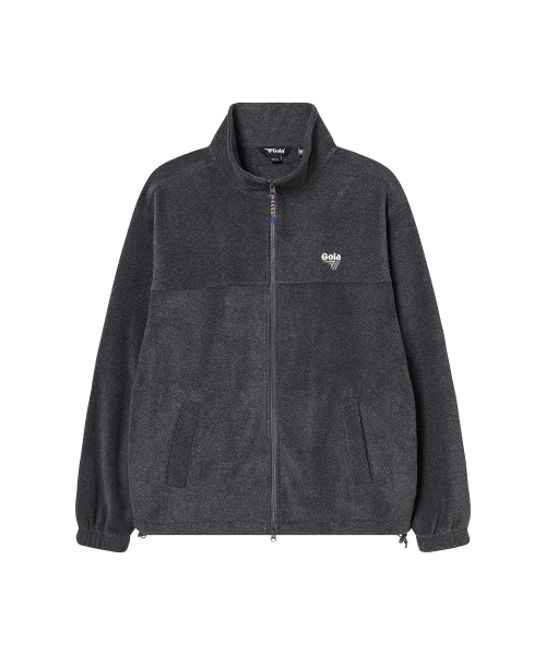 FLEECE FULL ZIP JACKET [CHARCOAL]