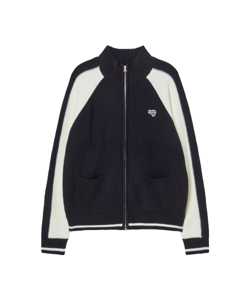 UNION JACK KNIT ZIP-UP [5 COLOR]