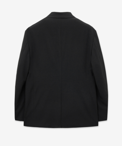 Wool Blended Comfort Jacket (Black) TNJA5F100BK