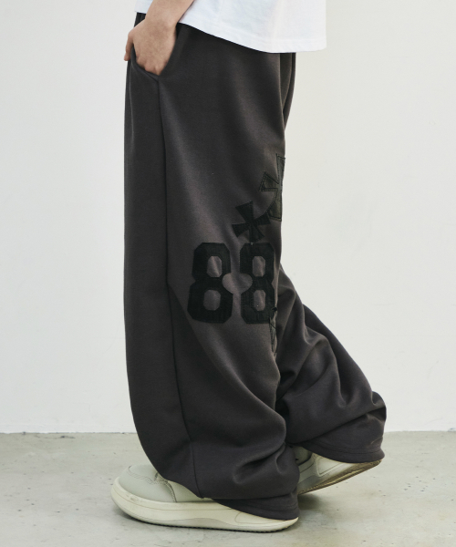 88 патч брюки