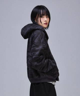 SCALLYWAG スケリック 88 クロップフードジップアップ [カモ] 画像 7