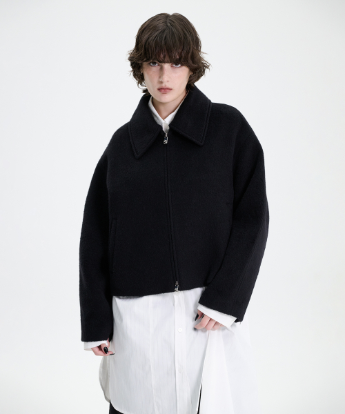 Traum Short Zip-up [ Black ]