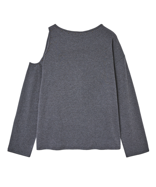 2 hole t (dark grey)