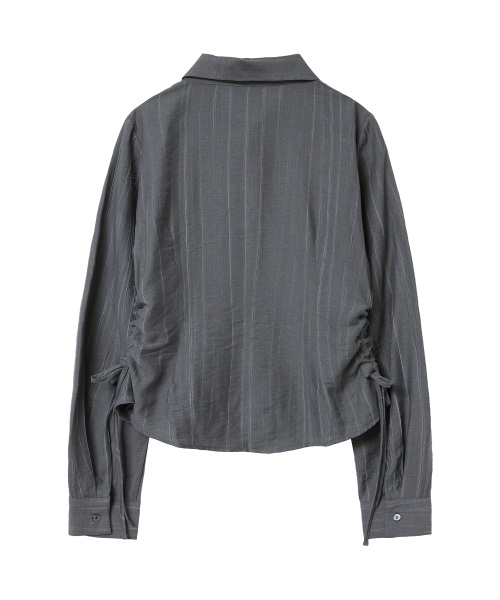 td strap shirt (dark grey)
