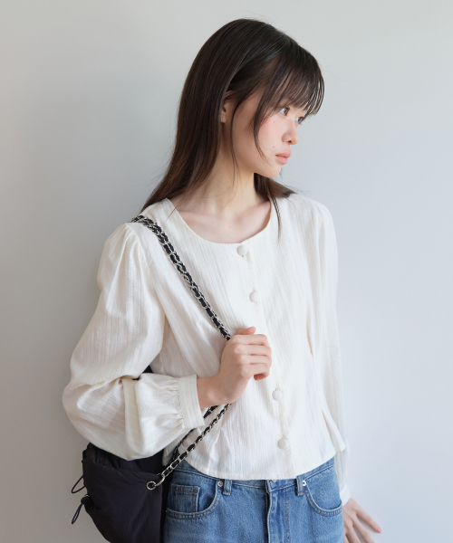 TUCKLINE SOFT SHIRT_IVORY
