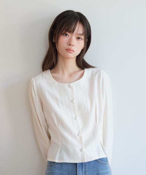 TUCKLINE SOFT SHIRT_IVORY