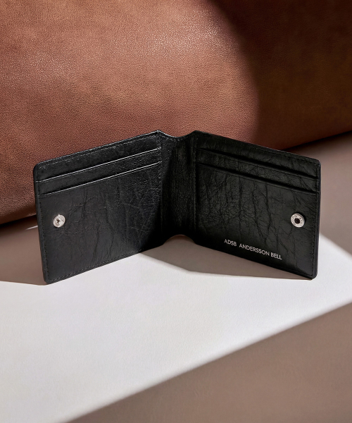 ZIP WALLET aaa503u(BLACK/BROWN)