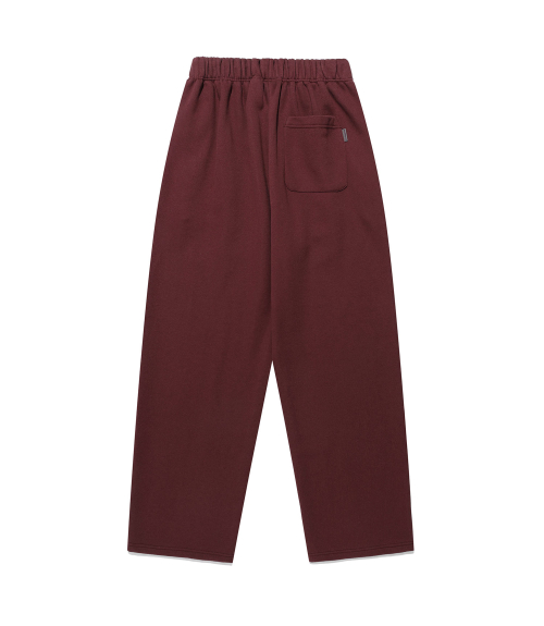 LOGO SWEAT PANTS_BURGUNDY(NG2FFUPA00A)