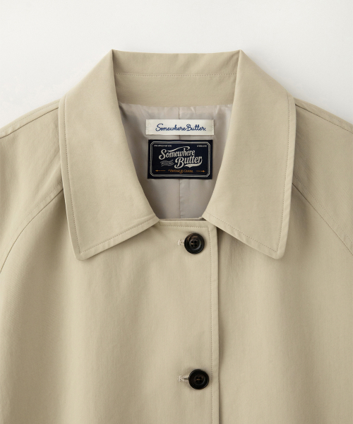 Mode Trench Coat - Beige