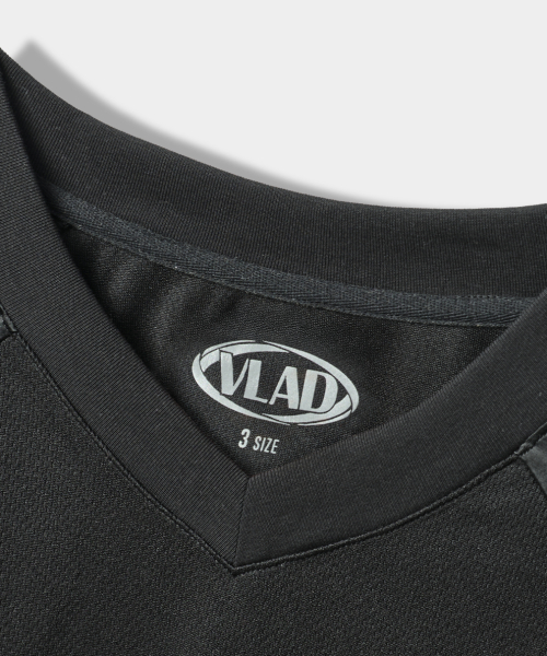 VLAD TURNOVER ARTWORK LOGO регби-джерси, черная