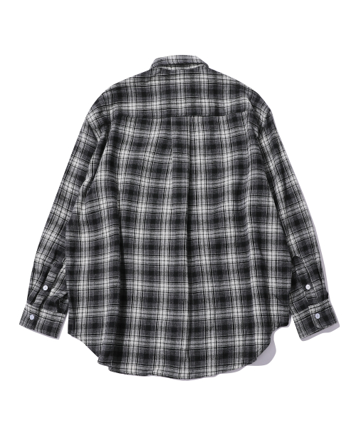 Свободная клетчатая рубашка Nomad, Black