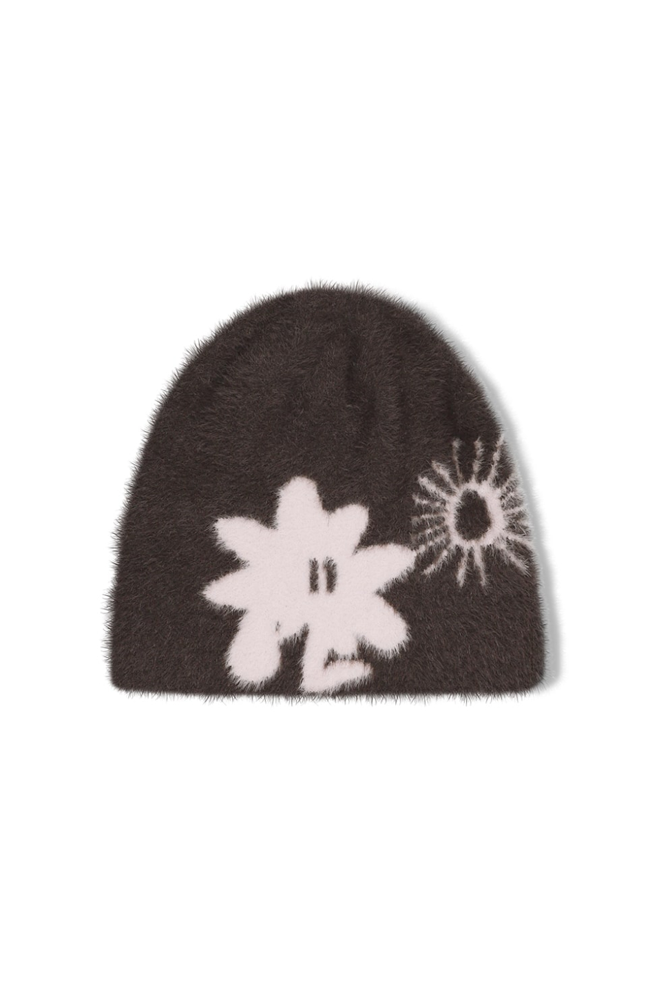 썬러브(SUNLOVE) Cali Shaggy Beanie Brown/Pink - 사이즈