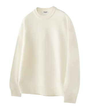 UNTAPPED STUDIO オーバーフィットハッチラウンドニット 6色展開 | UnTapped Studio 画像 5