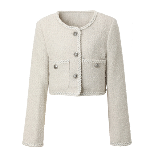 Atelier tweed куртка (ivory)