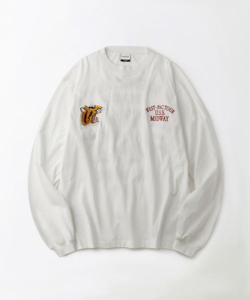 Лонгслив Mill Series Midway Off White
