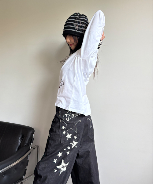 Джинсы W MILKY WAY DENIM PANTS BLACK (CV2FFFD111A)