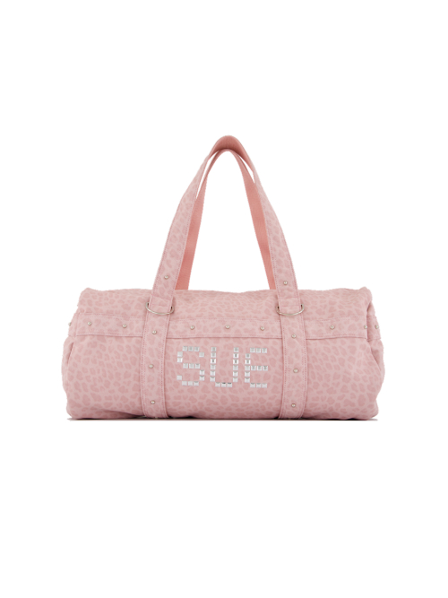 Leo studded duffel bag / розовый