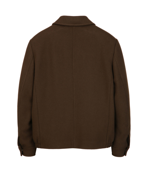 Куртка-блюзон с косыми карманами, Brown IEJU5F101W2