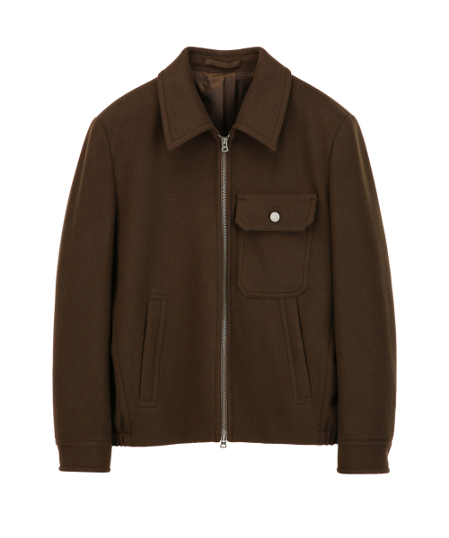 Куртка-блюзон с косыми карманами, Brown IEJU5F101W2