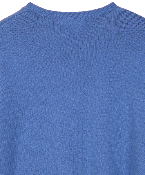 Круглый джемпер из шерсти Pale Blue IESW5F501B4