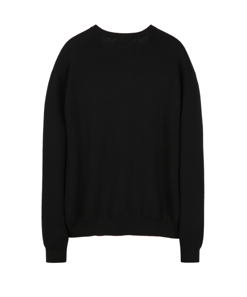 Минималистичный круглый трикотаж Black IESW5F501BK