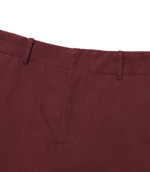 Layered юбка chino pants_burgundy(ng2ffupa10a)