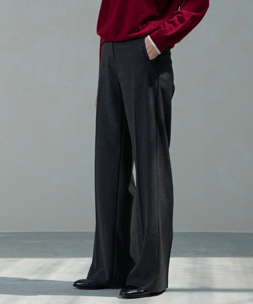 Leco wide span slacks_charcoal