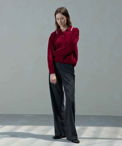 Leco wide span slacks_charcoal