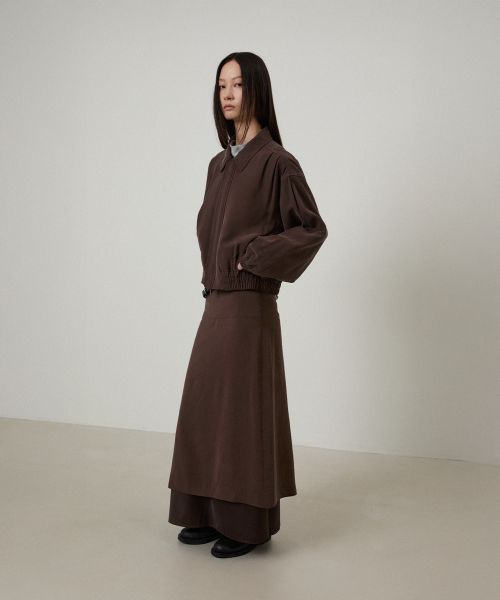 Блузон Fransis из купры Brown