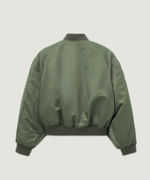 Плотный нейлоновый бомбер MA-1 Khaki