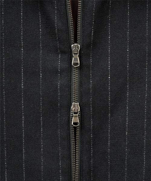 Шерстяной жакет в полоску French Wool Blend Officer