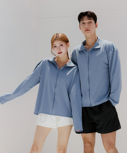 Sun-fit couple на молнии rash guard set