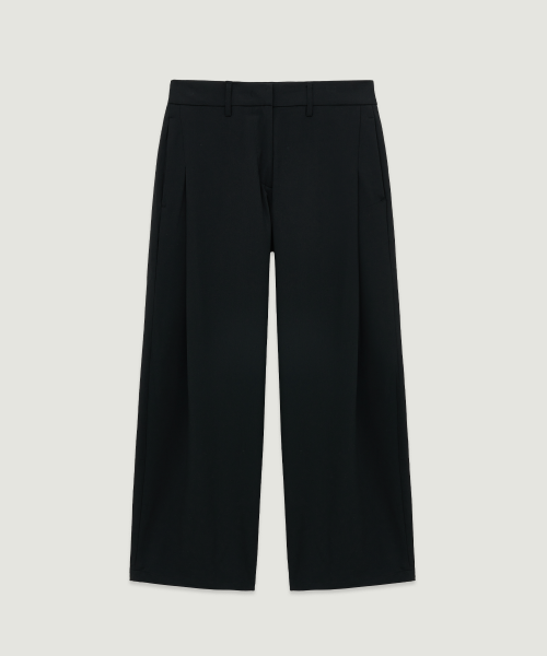 Широкие брюки кэндо Black