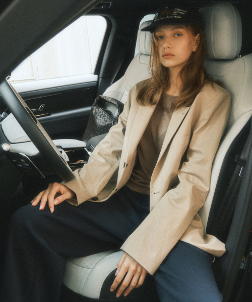 Блейзер прямого кроя BEIGE (W25-OT05)