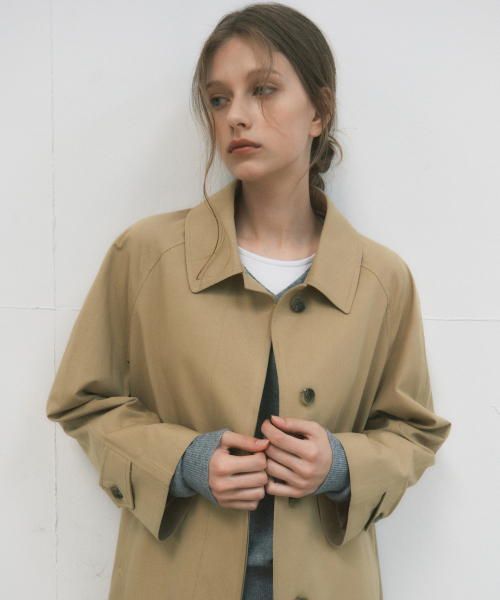 Тренч W/Mac Trench Coat SAND BEIGE (W25-OT04)