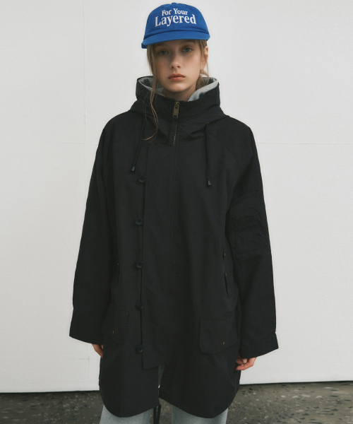 Фиштейл-парка W/N-3B Flight Jacket_BLACK(WC25-OT03)
