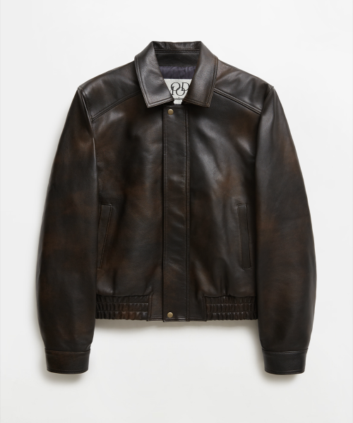 Hector козья кожа блузон-куртка Dark Brown