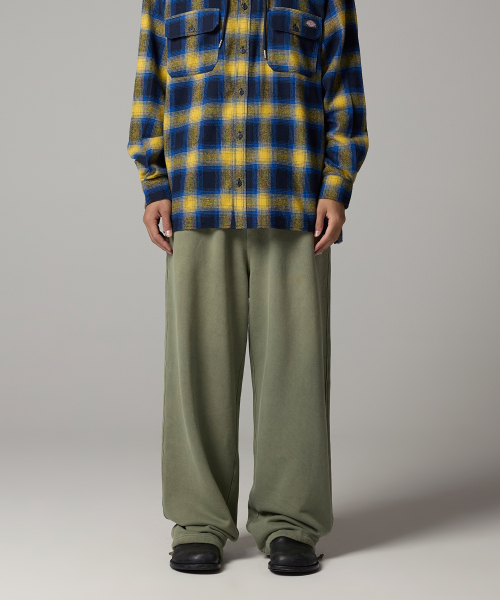 Базовые спортивные брюки Garment Dyed Olive