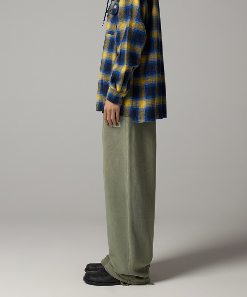 Базовые спортивные брюки Garment Dyed Olive